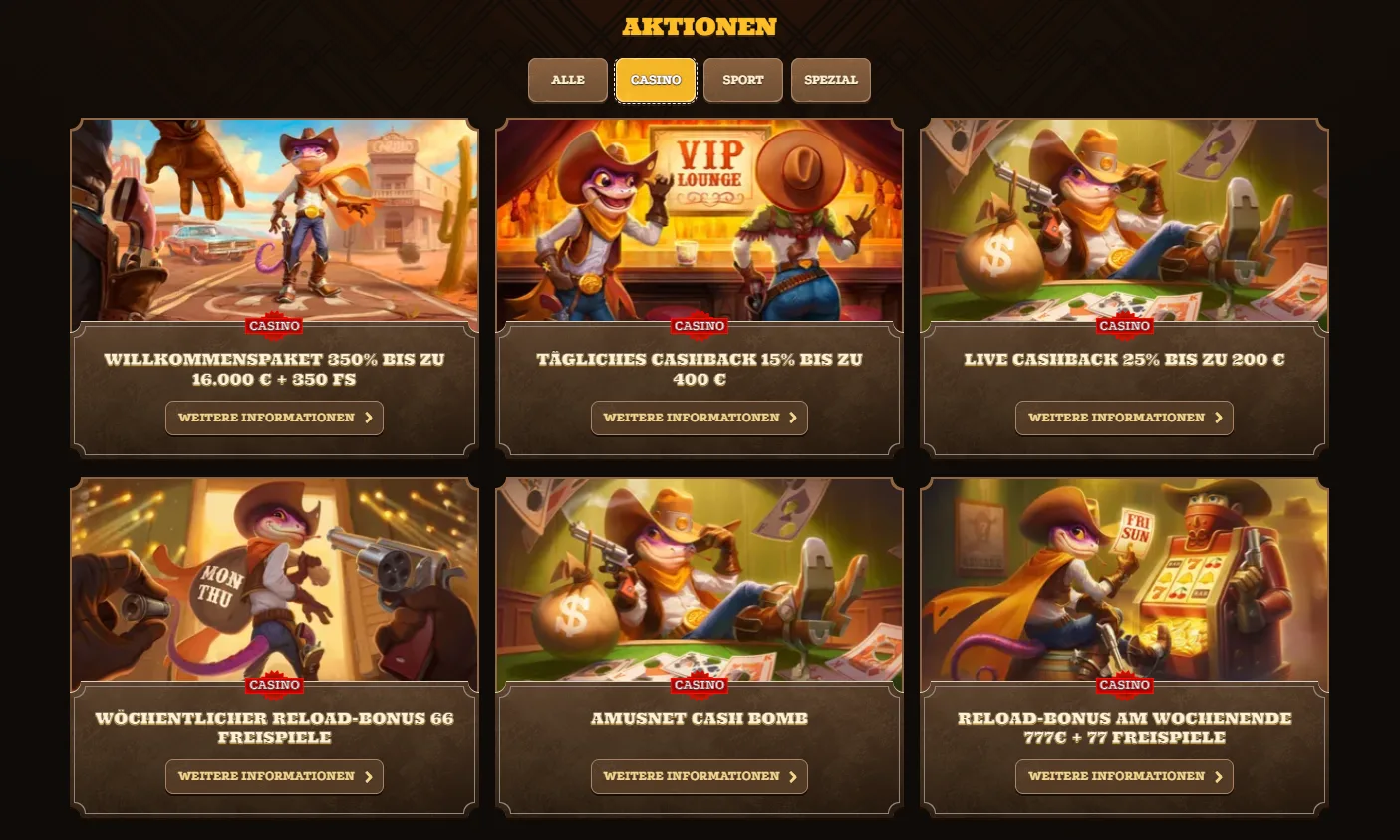 Lizaro Casino Bonus